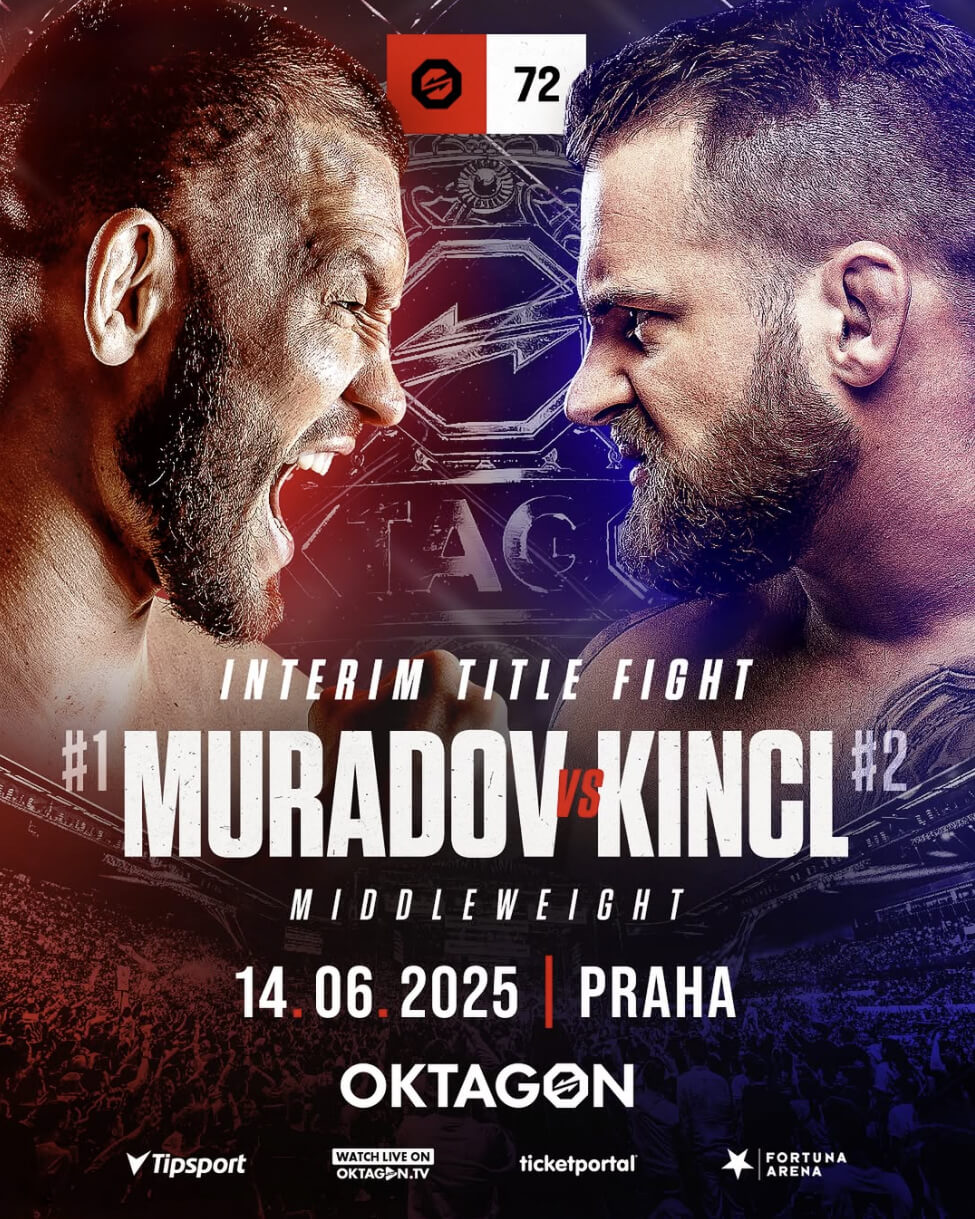 Zápas Muradov vs. Kincl na akci Oktagon 72