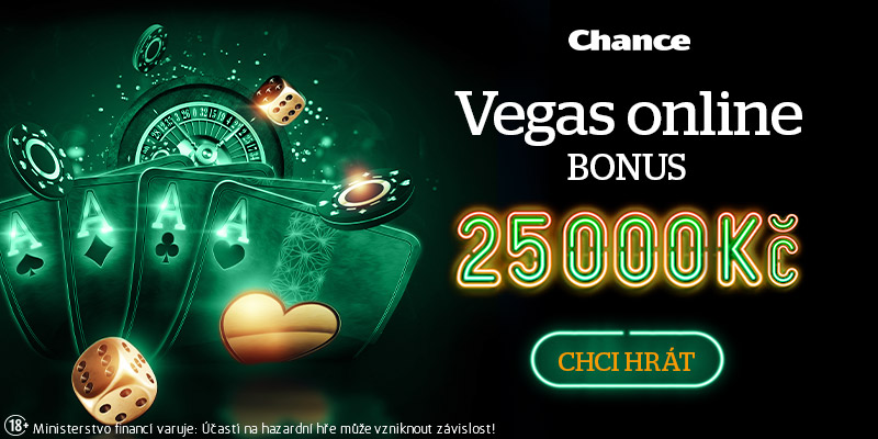 Chance Vegas casino vstupní bonus