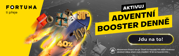 Adventní booster ve Fortuně