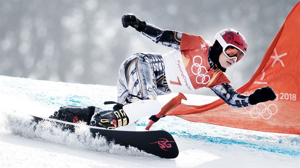 Ledecká ve Světovém poháru ve snowboardingu