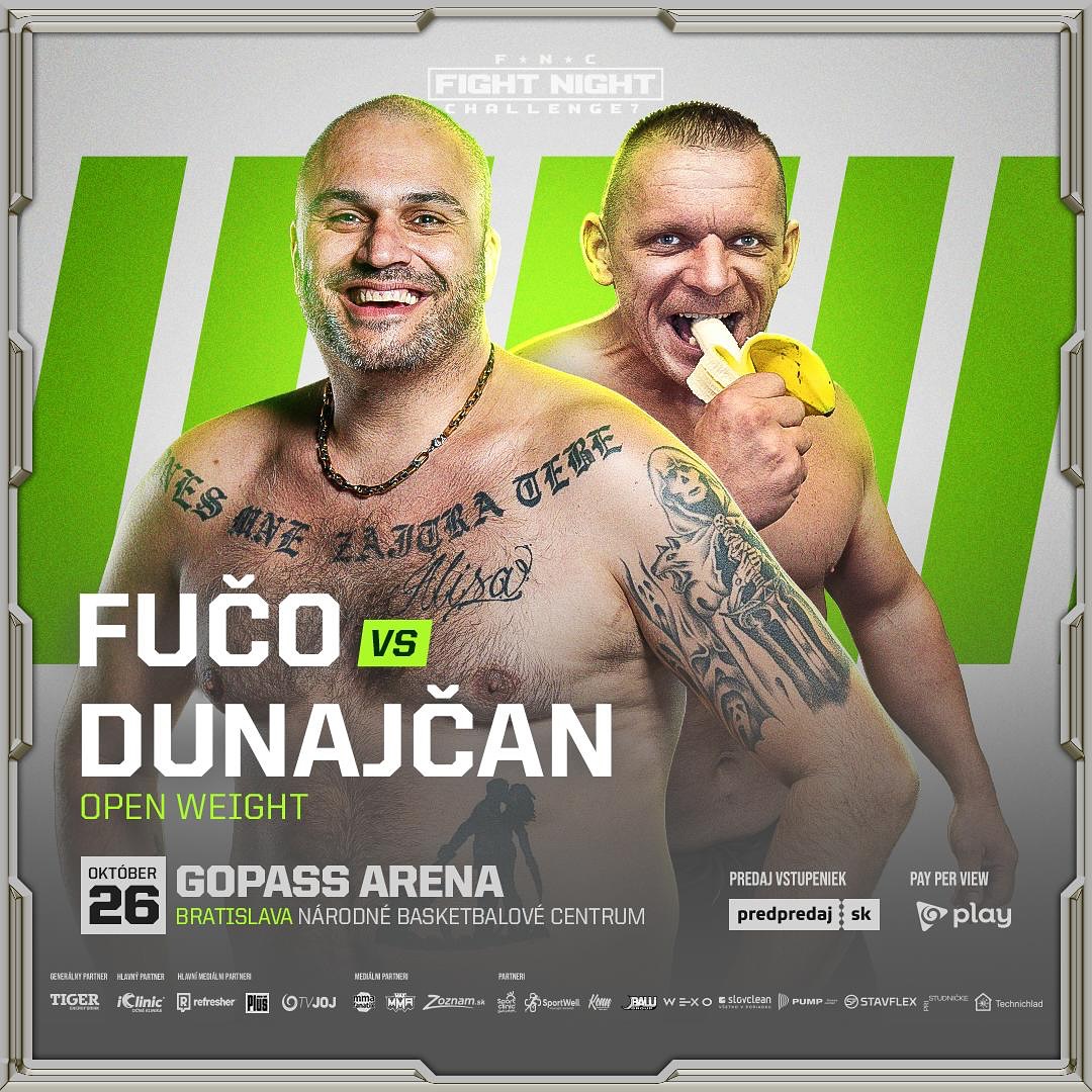 Fight Night Challenge 7 karta – zápas Fučo vs. Dunajčan