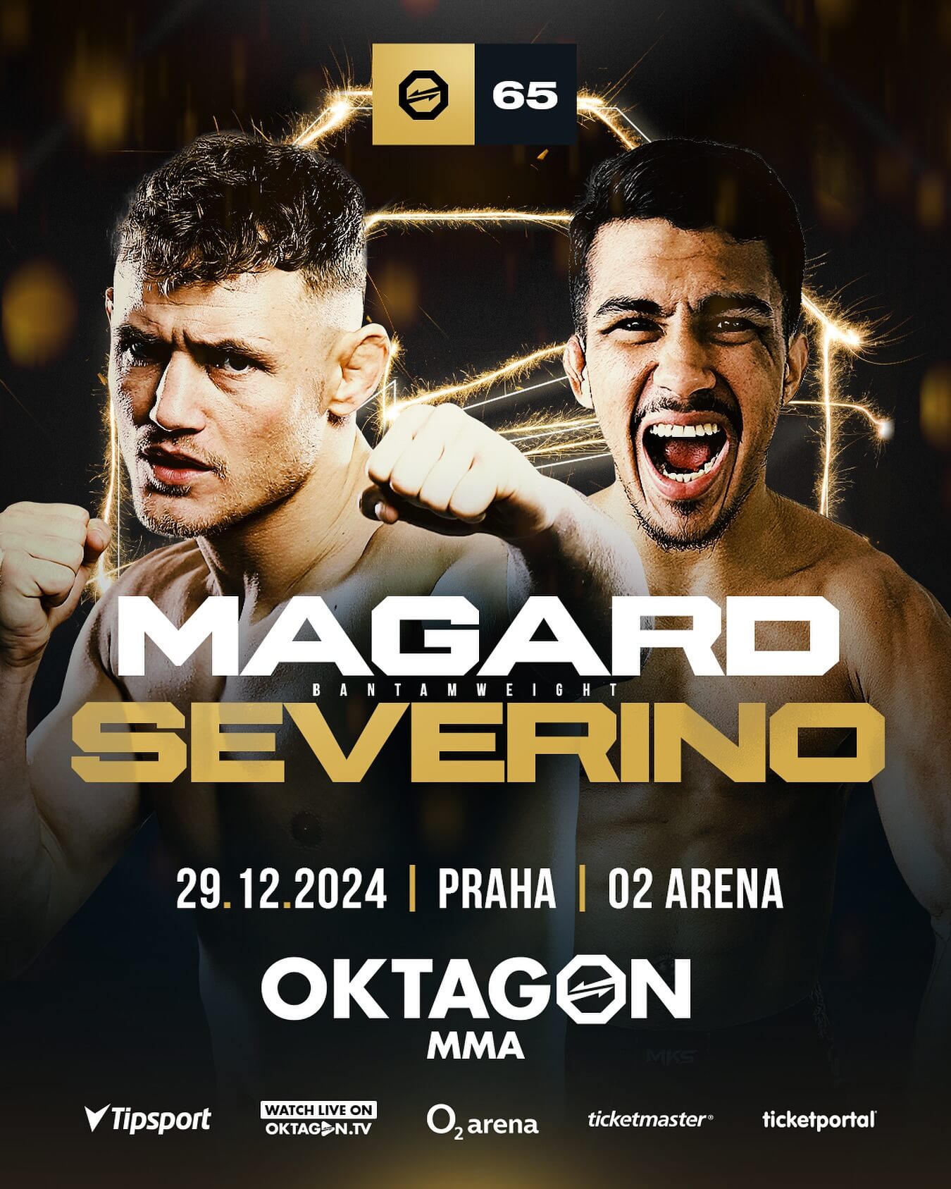 Magard vs. Severino na akci Oktagon 65