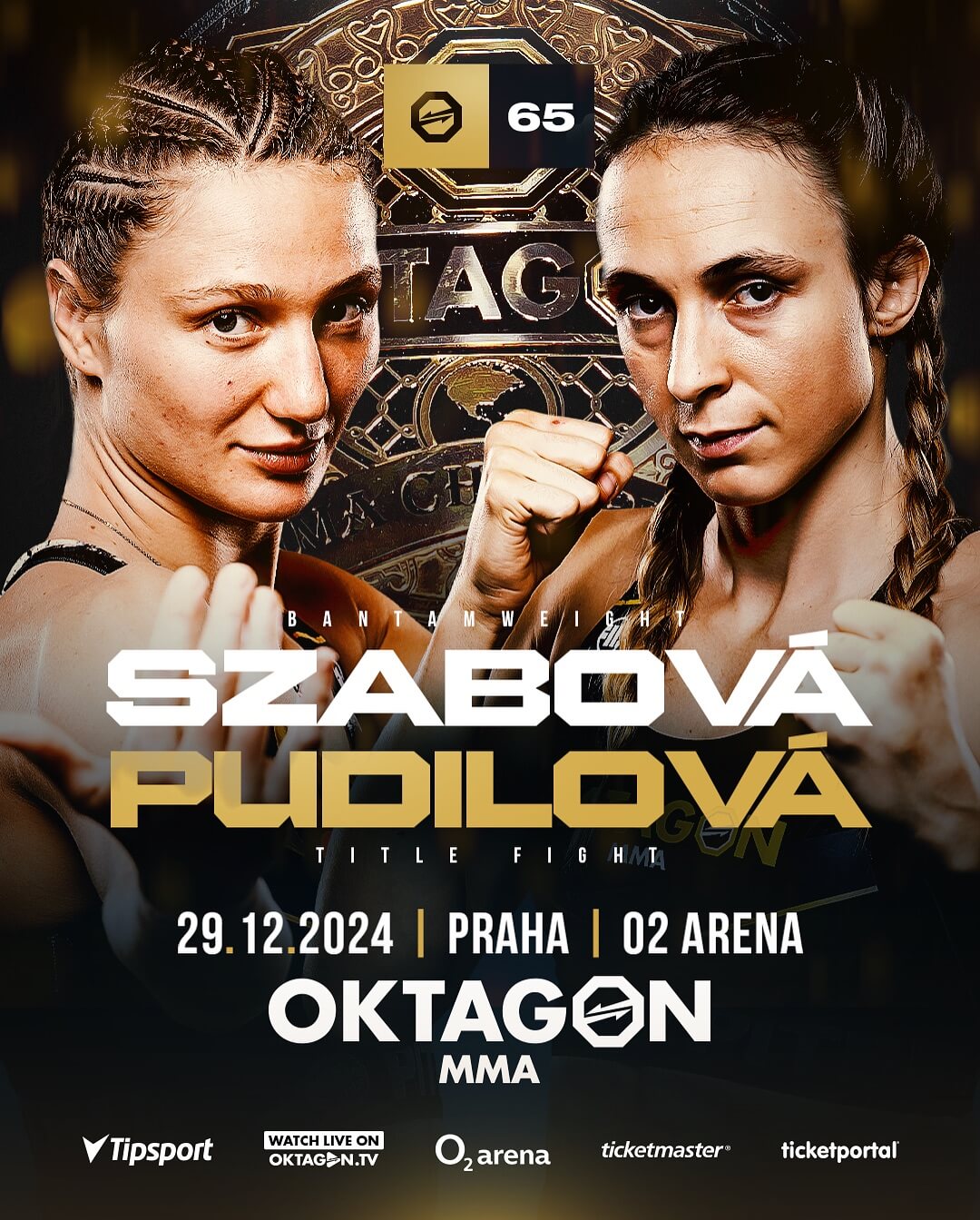 Szabová vs. Pudilová na akci Oktagon 65