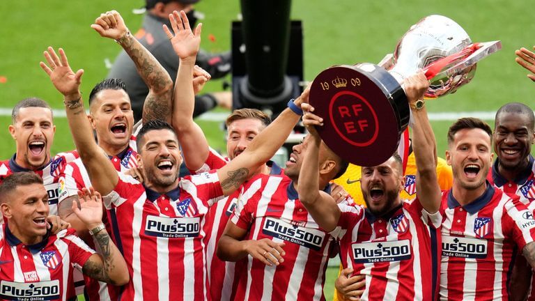 Sestava španělského týmu Atlético Madrid