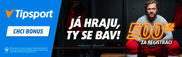 Tipsport bonus za registraci zdarma