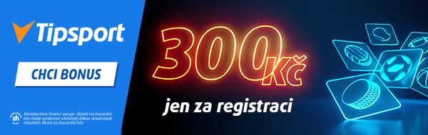 Tipsport bonus za registraci