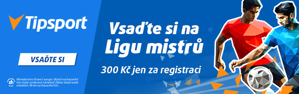 Tipsport bonus na Ligu mistrů UEFA