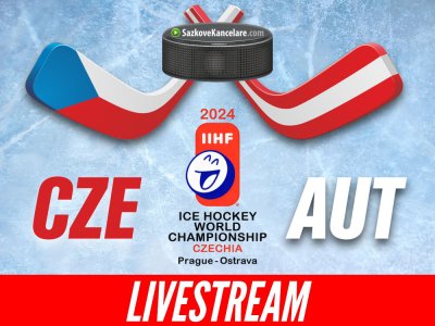 Česko – Rakousko ▶️ LIVE stream hokeje a TV přenos | MS 2024