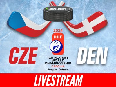 Česko – Dánsko ▶️ LIVE stream hokeje a TV přenos | MS 2024