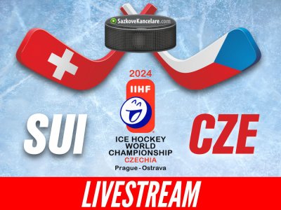 Švýcarsko – Česko ▶️ LIVE stream hokeje a TV přenos | MS 2024