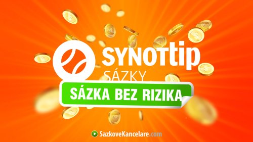 SynotTip BONUS 500 Kč ❤️ Sázka bez rizika 2024